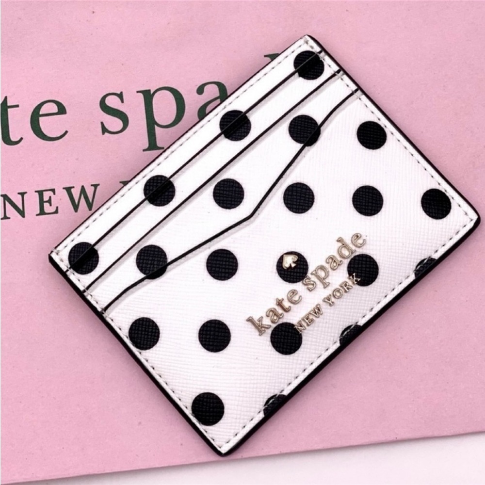 Kate Spade Slime Card Holder Wallet